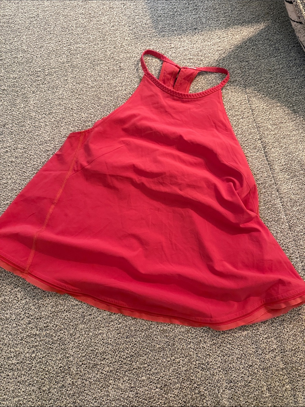 lululemon athletica Red Racerback Sports Tank